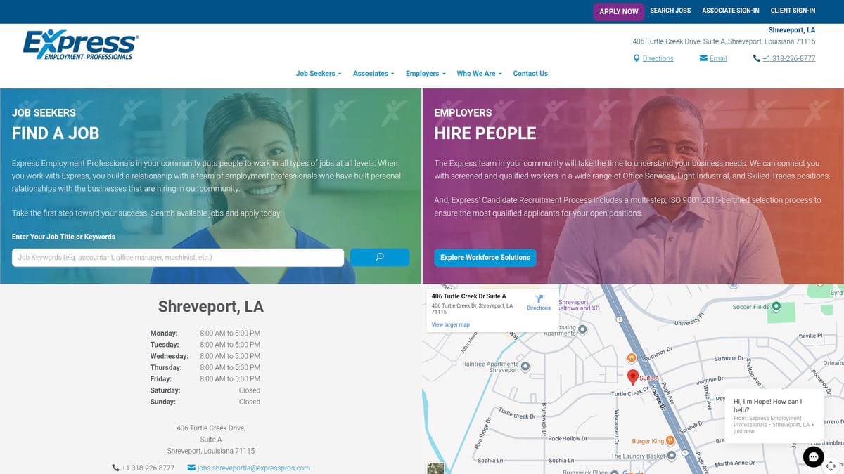 Top 9 Best Staffing Agencies in Shreveport LA for 2026 - Express Employment Professionals
