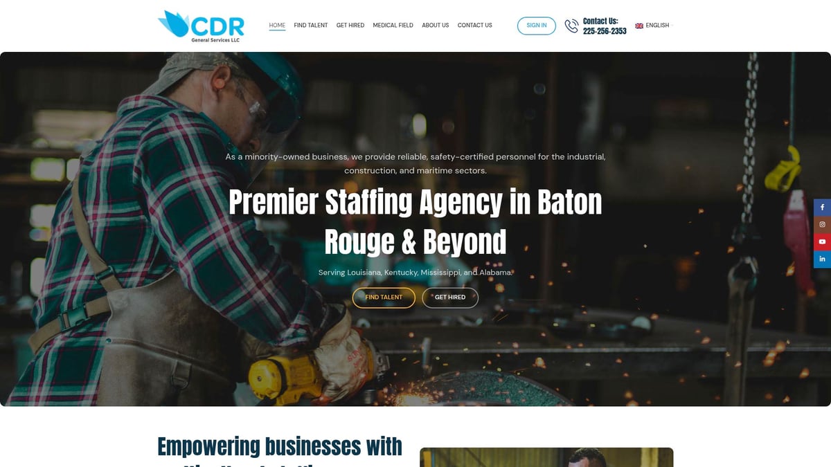 Guide to Temporary Services in Huntsville Alabama 2026 - CDR General Services: Bilingual and Diverse Staffing Solutions for Huntsville